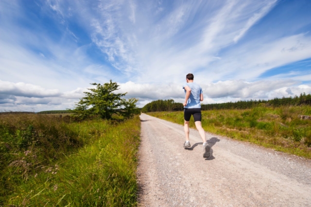 Man jogging for fitness