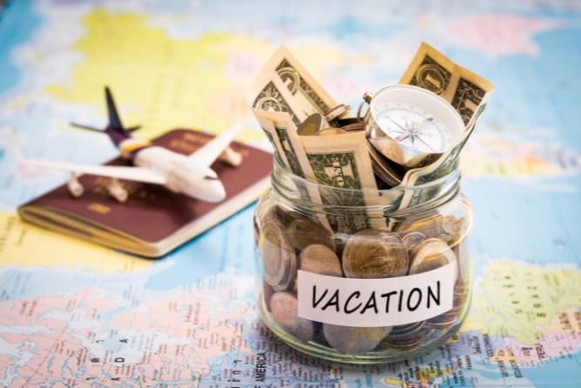 save up for a vacation